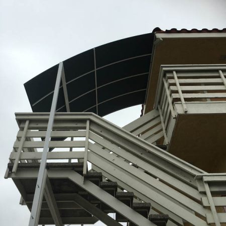 Industrial Entryway Awnings