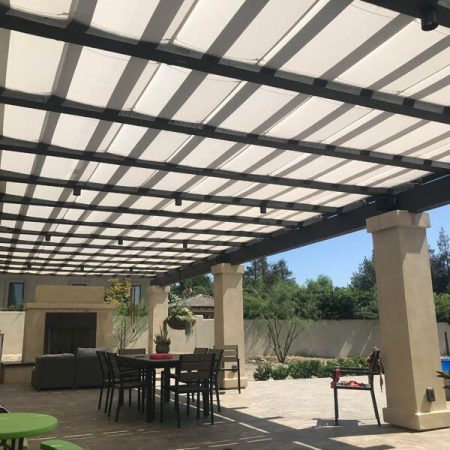 Industrial Slide Wire Awnings